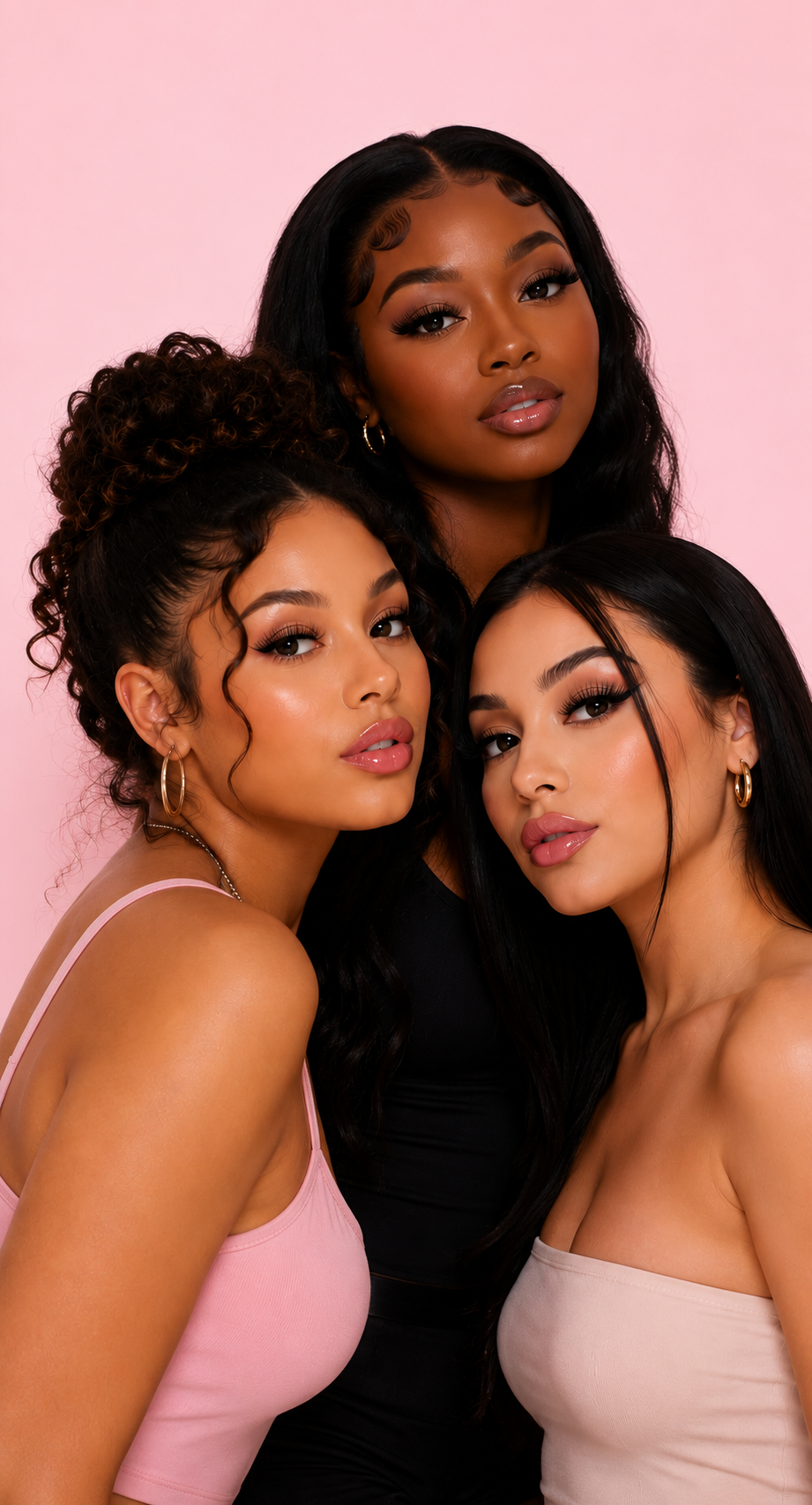 Iconiq Brat beauty products and models